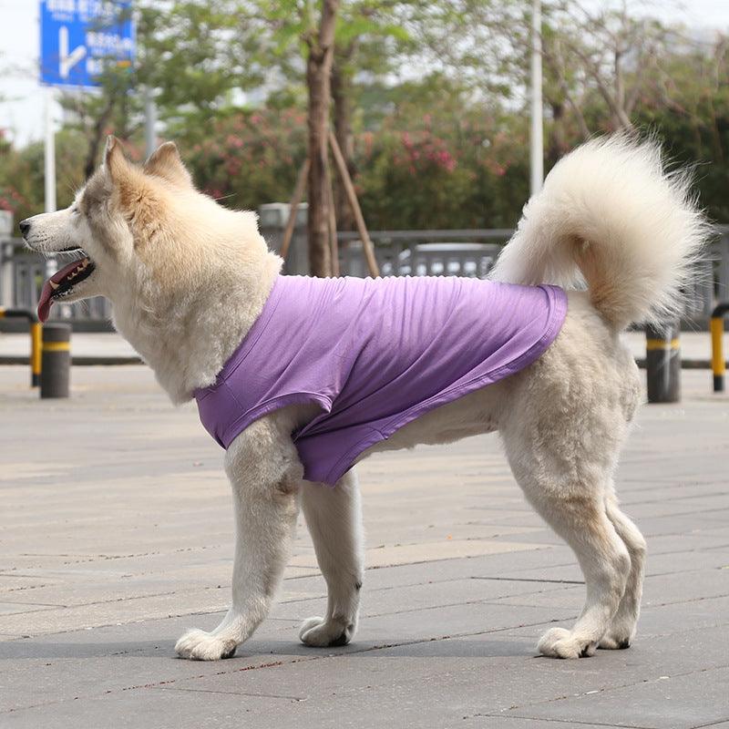 Summer Breeze Dog Vest - Stylish Cotton Shirt For Small To Extra Large Dogs