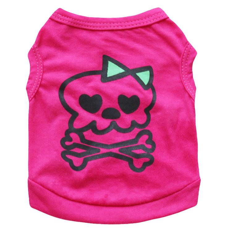 Cotton Jersey Pet Vest - Stylish And Comfy Pet Clothing For Dogs