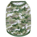 Woodland Camouflage Cotton Dog Vest - Spring And Summer Collection