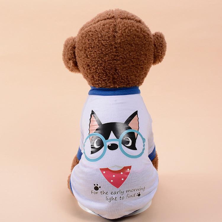 Premium Cotton Dog Vest - Stylish And Comfortable Pet Clothing For All Seasons