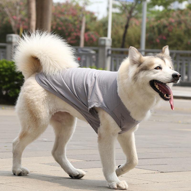 Summer Breeze Dog Vest - Stylish Cotton Shirt For Small To Extra Large Dogs