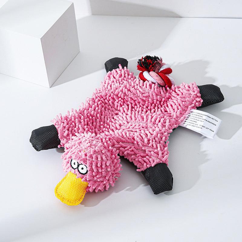 Quacky Plush Pet Toy - Interactive Dog Toy With Sound