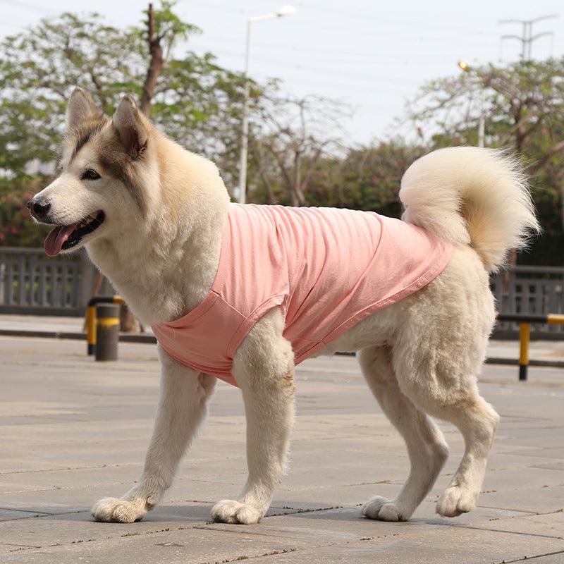 Summer Breeze Dog Vest - Stylish Cotton Shirt For Small To Extra Large Dogs
