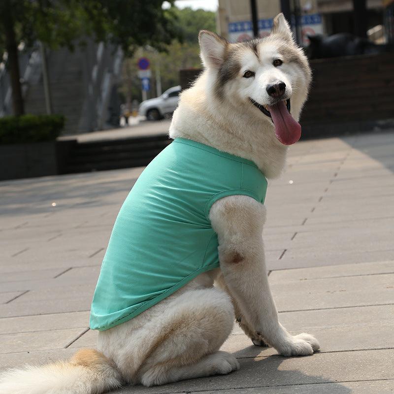 Summer Breeze Dog Vest - Stylish Cotton Shirt For Small To Extra Large Dogs