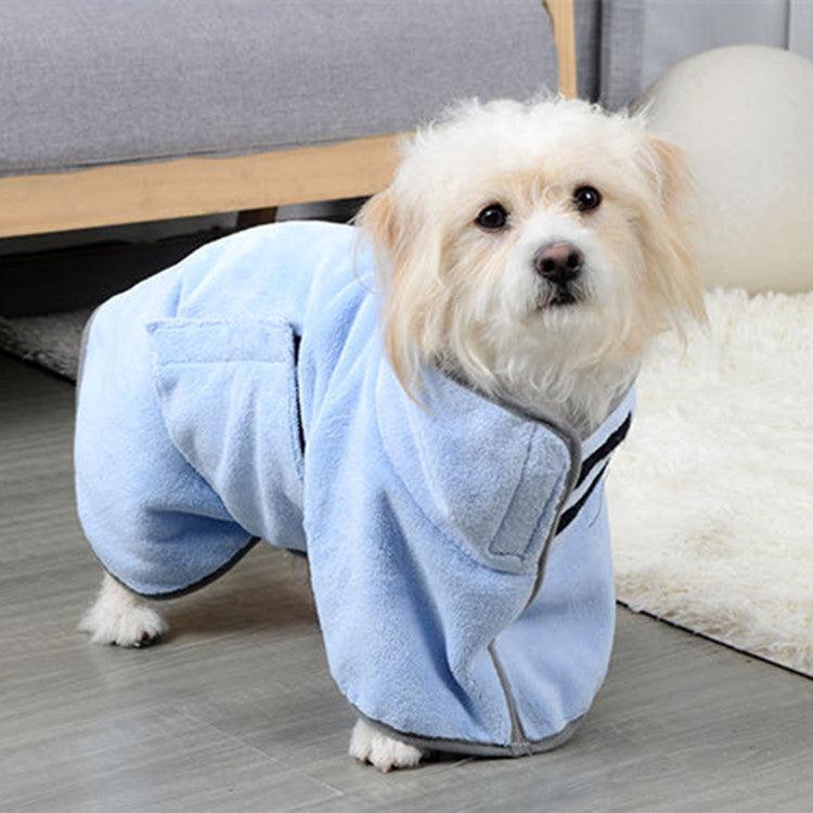 Quick-Drying Pet Absorbent Towel Dog Bathrobe Pet Dog Bath Towel For Dogs Cats Microfiber Absorbent Pet Drying Towel Pet Supplies