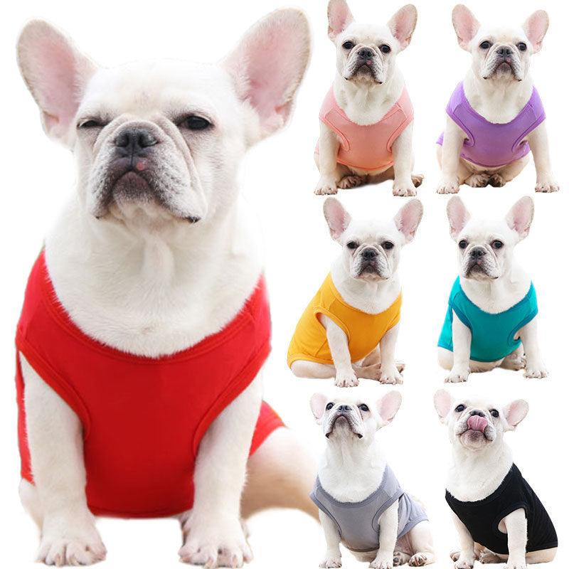 Summer Breeze Dog Vest - Stylish Cotton Shirt For Small To Extra Large Dogs