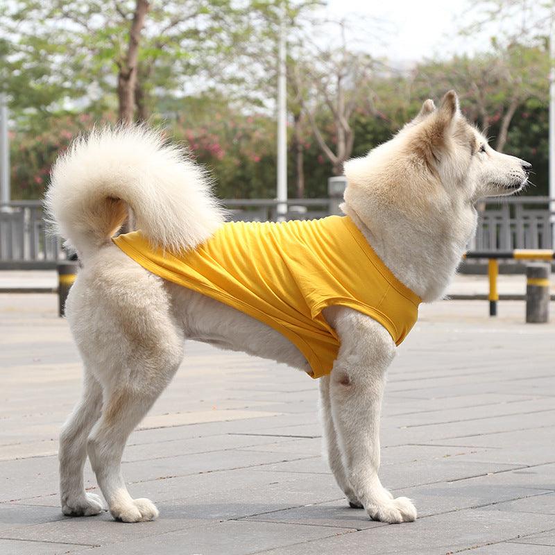 Summer Breeze Dog Vest - Stylish Cotton Shirt For Small To Extra Large Dogs